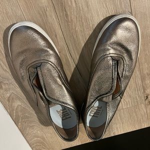 Frye metallic sneakers